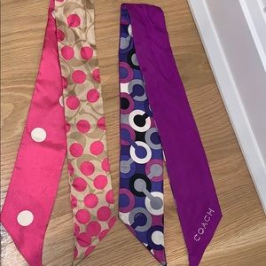 Coach scarfs